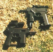 A pair of Parker Hale PDWs