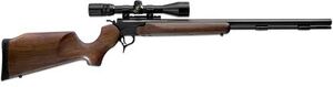 A , an example of a modern muzzleloader.