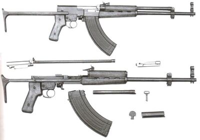 Simonov AKS-91 Stripped