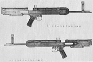 The incomplete Knorr-Bremse rifle prototype.