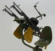 Pancake magazine using Bren guns for AA usage