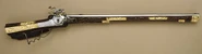 A wheellock rifle.