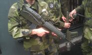 Experimental bullpup, derived from the Ak 5