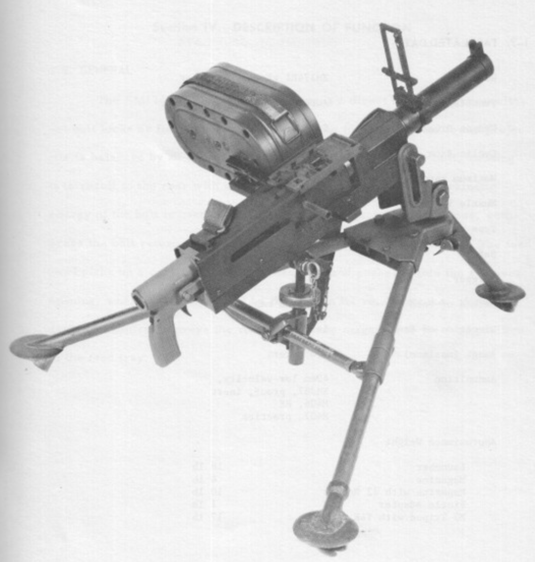 40mm belt fed grenade launcher