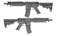 An HK M4; note that the handguard is the same as the one used on the standard M4