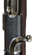 The bolt cam path, the key to the Thompson Autorifle's friction-operated blowback system.