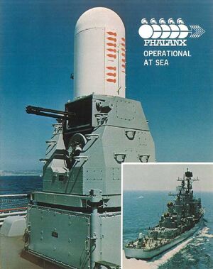 1973 Phalanx prototype on USS King (DLG-10).
