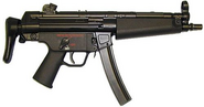 The U.S. Navy variant of the MP5