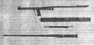 The SR-9 disassembled.