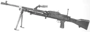 Experimental Canadian Bren Mk.II converted to .280 British.