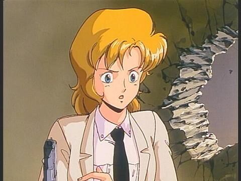 Tuesday Anime: Riding Bean. The kickass prequel to Gunsmith Cats. YES The  blonde is Rally Vincent before she had to be redesigned as an Indian woman.  - Imgur