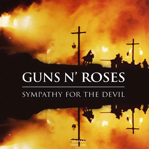 GUNS N' ROSES SYMPATHY FOR THE DEVIL プロモ Guns N' Roses – Sympathy For The Devil – CD (Single), 1994