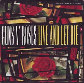 Guns N Roses Cd - Live And Let Die Vol. 1