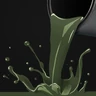 Dark Green Paint