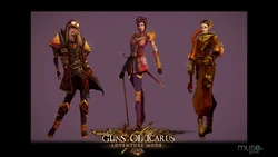 Classes (Female) concept art