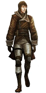 Dustrider costume (Male) concept art