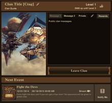 Clan Page