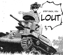 Te-Ke after shooting Jajka's 7TP.