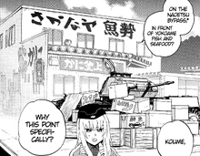 Erika waiting in ambush...