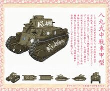 Type 89B sheet from the official website.