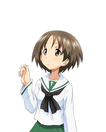 saki maruyama  girls und panzer wiki  fandom