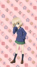 Katyusha in Ooarai Winter Uniform.