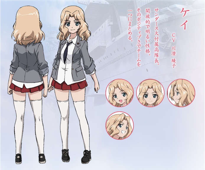 Kay Gallery Girls Und Panzer Wiki Fandom Kay Gallery Girls Und Panzer Wiki Fandom