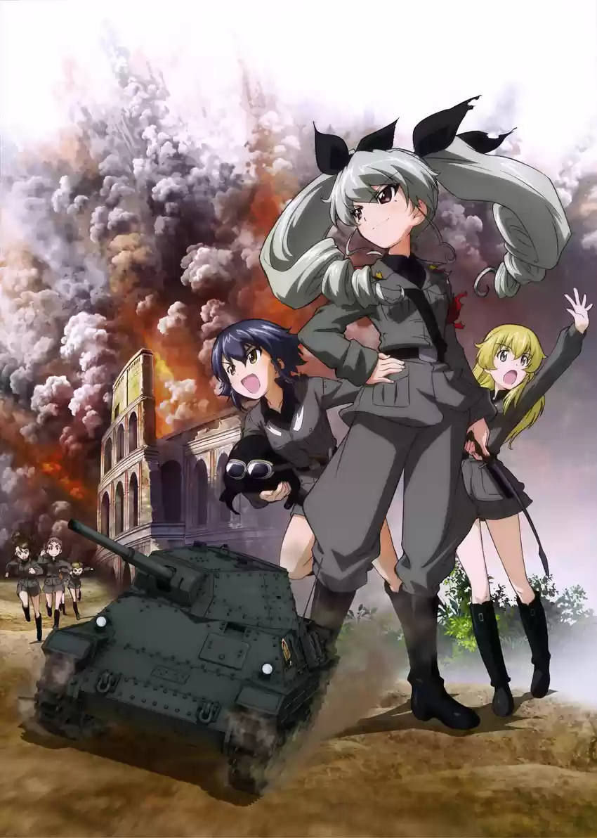 Girls und Panzer: Anzio High School - Comic Anthology Side - Japan | eBay