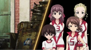 The girls from the Duck Team.