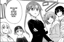 Emi with her Tiger I crew.