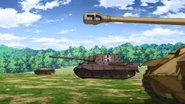 Kuromorimine Jagdtiger in Das Finale part 2.