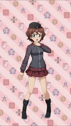 Koume Akaboshi Gallery Girls Und Panzer Wiki Fandom