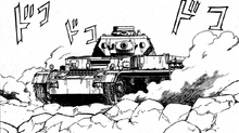 Panzer IV aiming at the poor unsuspecting P26/40...