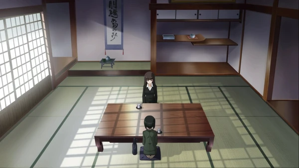 Nishizumis' House meeting room, seen in the anime, Der Film and manga.