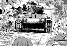 A Matilda during a St. Gloriana training against Chindits.