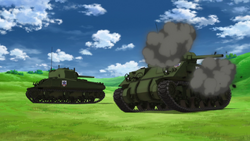 M4 Sherman, Girls und Panzer Wiki