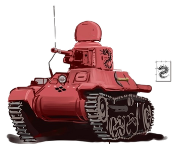Type 97 Te-Ke | Girls und Panzer Wiki | Fandom