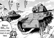 Maginot's R35 tanks.