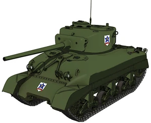 Sherman M4A1 (76), Helmet-chan's tank