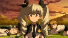 Anchovy realizing her mistake