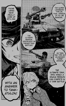 Shizuka commenting about Team Oni's Type 94