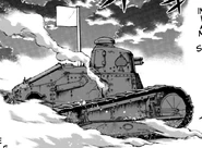 Madeleine's FT-17 immobilized.