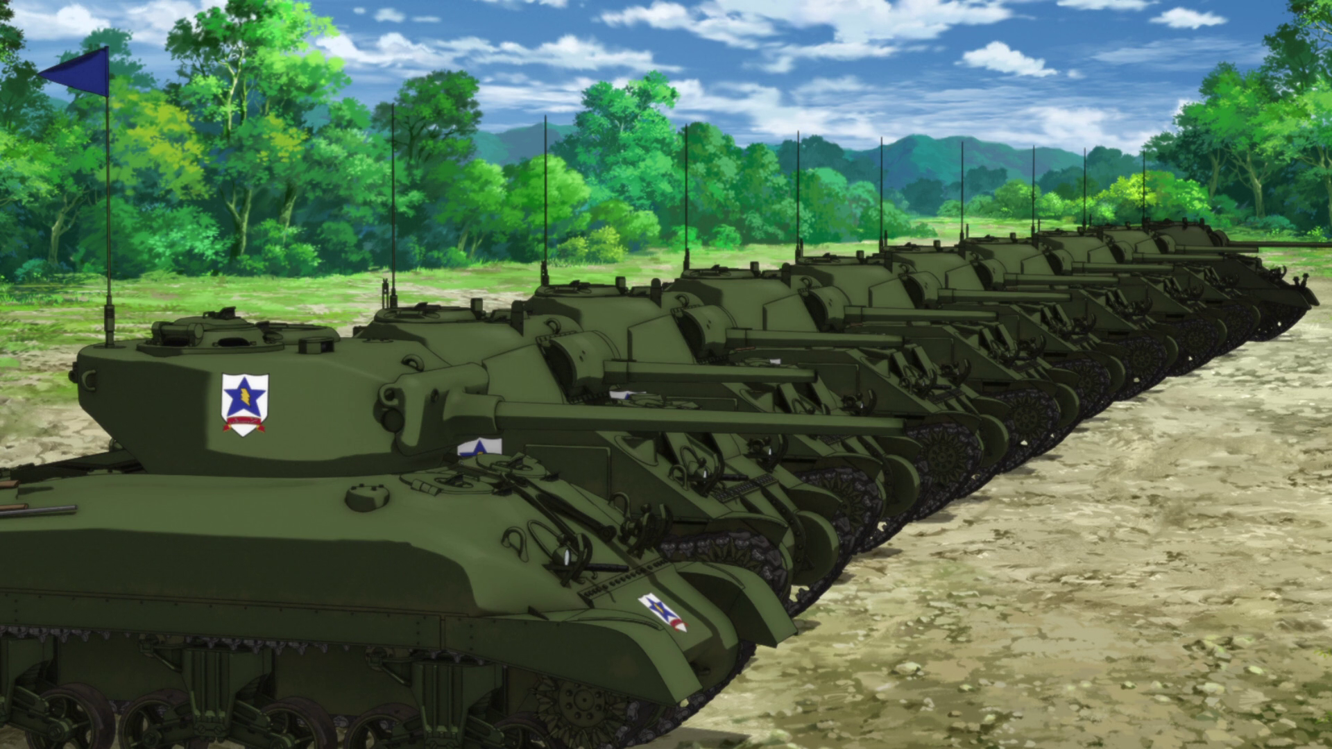 M4 Sherman, Girls und Panzer Wiki