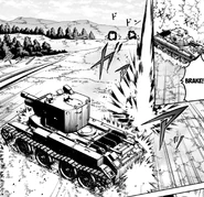 BT-42 Dodging shots.