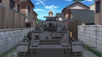 Anglerfish Team's Panzer IV Ausf.D against St. Gloriana.