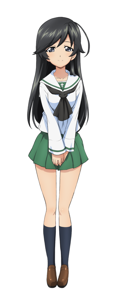 my favorite character from this beautiful anime. Hana Isizu,i,i just can't  say this,but i like you so much,you looks like Ayano Aishi(from Yandere  simulator),and i like you... : r/GIRLSundPANZER