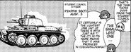 Pz 38 (t) in the original manga.