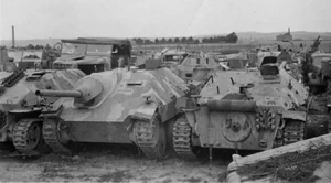 Hetzer tank destroyers 1945