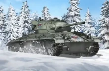 Viking M24 Chaffee charging ....