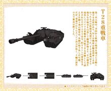 T28's tank sheet from the official website.